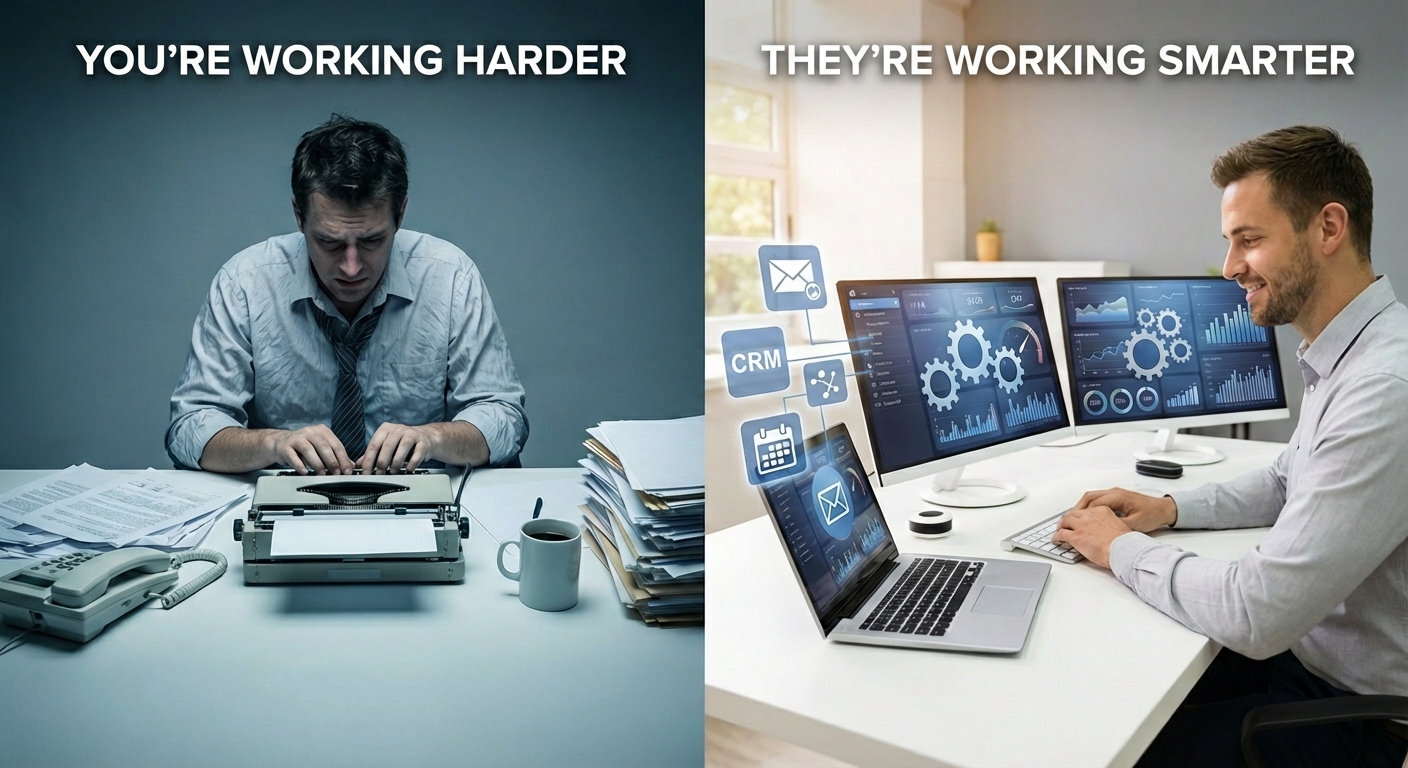 You're Working Harder. They're Working Smarter.