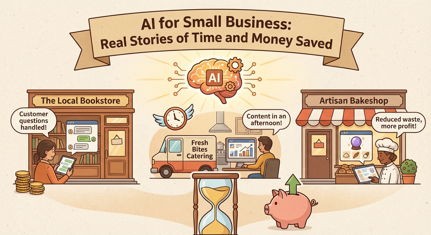 Small Businesses are Saving Real Time and Money with AI